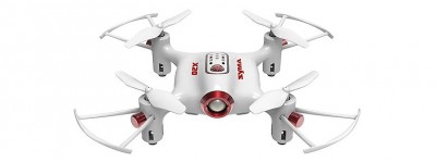 Mini Drone SYMA X20 Pocket con modalità di salvataggio, versione bianca