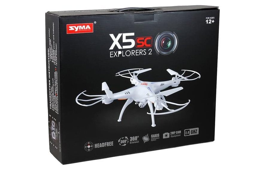 Ecco come vi arriverà a casa il vostro nuovo drone SYMA X5SC Explorers 2